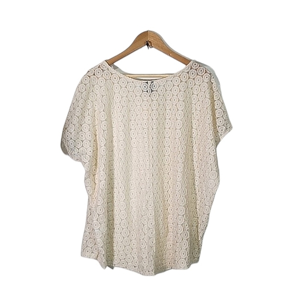Bobeau sheer lace top size 1X - Picture 6 of 6
